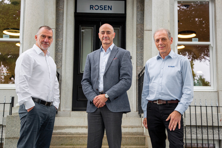 Image of Martin Nesbitt (head of engineering), Bryn Roberts (technical manager) and Paul Birkinshaw (business development manager)