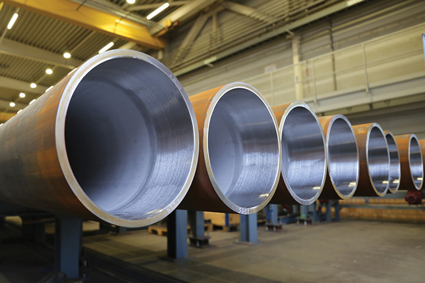 Image of Mechanically lined pipes for installation in the Brazilian ultra deepwater fields