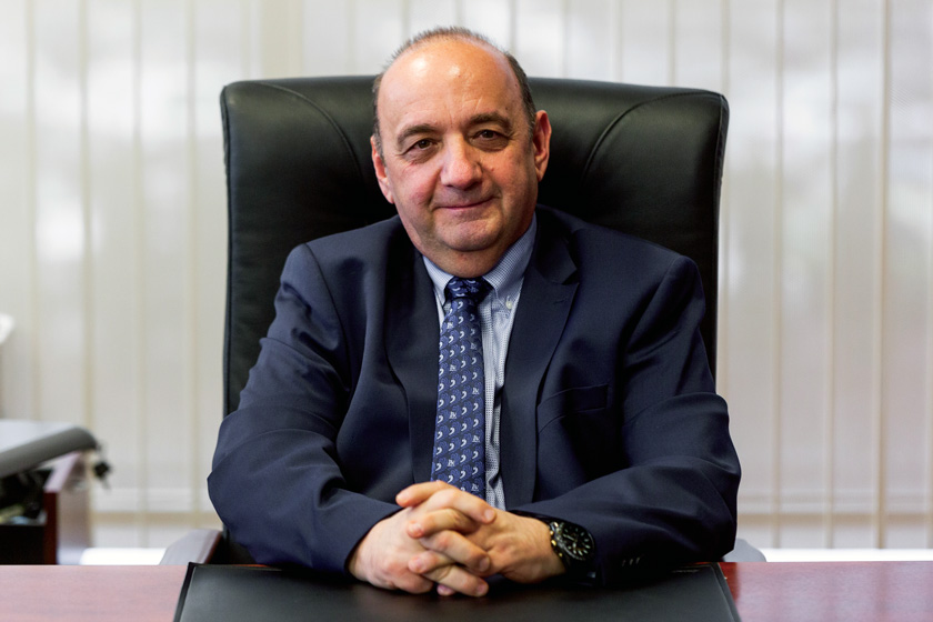 Image of Adrian Popescu, chairman of the board of directors of Artrom Steel Tubes
